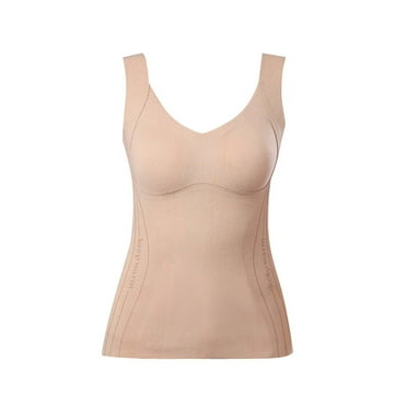 Vadktai Shapewear Tummy Control Tank Top Compression Tanks for Women V-Neck Camisole Cami Slimming Body Shaper