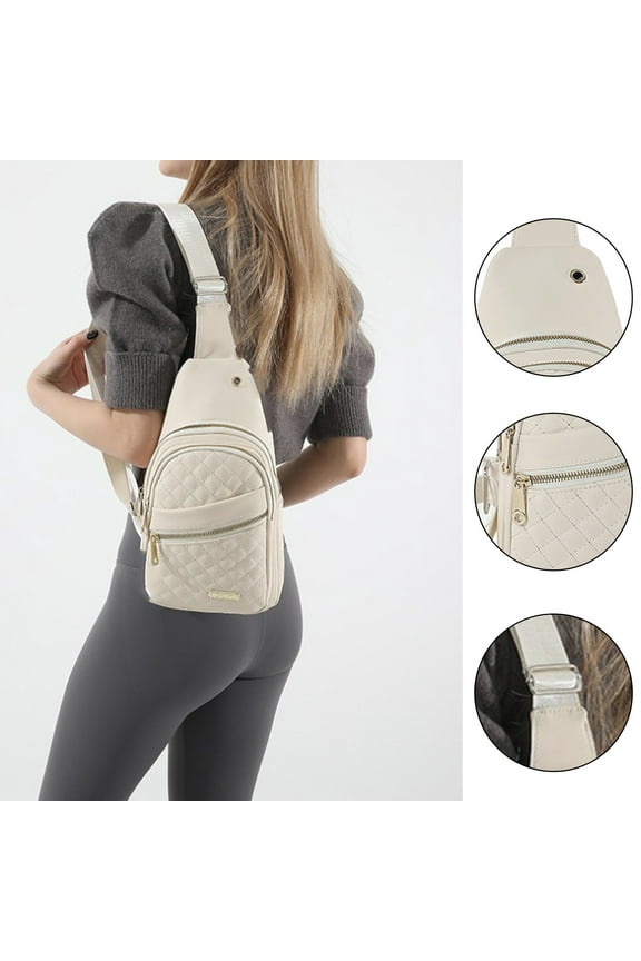 Small Sling Bag For Women Men, Casual Crossbody, Sling Backpack