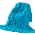 thumbnail image 1 of Vadktai Soft Fluffy Blanket Fuzzy Sherpa Plush Cozy Faux Fur Throw Blankets for Bed Couch Sofa Chair Decorative, 1 of 2