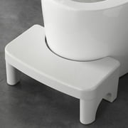 Vadktai Squatting Toilet Stool for Adults, Poop Step Foot Stool for Toilet, Bathroom Toilet Squat Stool for Pooping, Healthy Stable Toilet Poop Bench for Feet