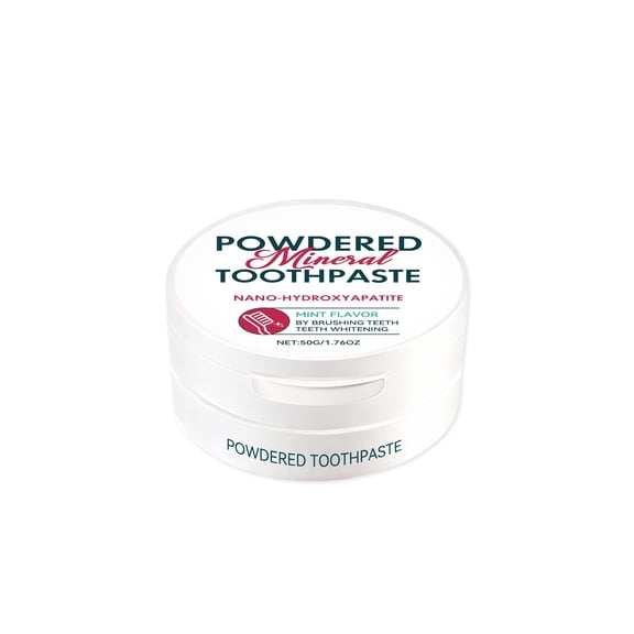 Vadktai Teeth Whitening Powder - Removes Plaque & Stains, Care Tooth Whitening Powder, Ideal for Sensitive Teeth, Refreshing Mint Flavor