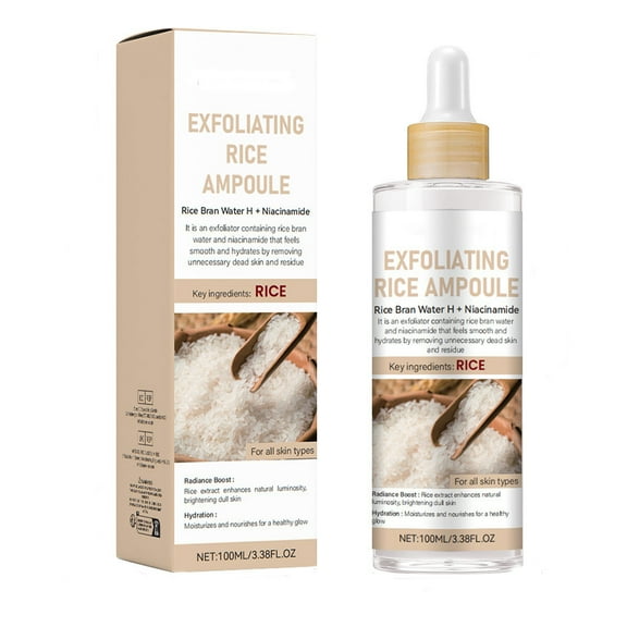 Vadktai White Rice Peeling, Soft Rice Exfoliating Face and Body, White Rice Exfoliant for All Skin Types, Gentle Peel & Deep Hydration