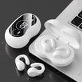 thumbnail image 1 of Vadktai Wireless Earbuds, Open Ear Clip Headphones, Air Conduction Headphones, LED Power Display Earphones, Sport Bluetooth 5.3 Headphones, 1 of 8