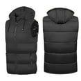thumbnail image 1 of Vadktai Women Men Heated Vest Lightweight Heating Vest Rechargeable USB Charging Heated Jacket No Battery Pack Included, 1 of 2