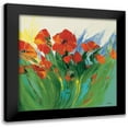 thumbnail image 1 of Vadon, Veronique 20x20 Black Modern Framed Museum Art Print Titled - Coquelicots, 1 of 5