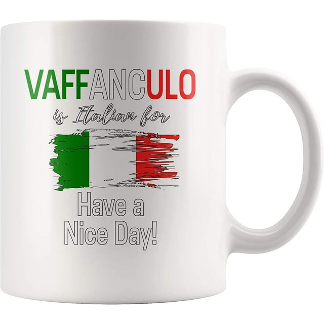 Vaffanculo Is Italian For Have A Nice Day Magic Color Changing Mug ...