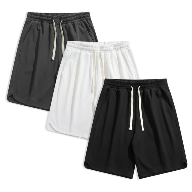 Vafful 3 Pack Men's Casual Shorts 9