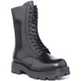 thumbnail image 1 of Vagabond Cosmo 2.0 Women's Leather Utility Boot With Side Zip In Black Size 11, 1 of 6