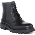 thumbnail image 1 of Vagabond Kenova Women's Leather Ankle Boot With Side Zip In Black Size 11, 1 of 6