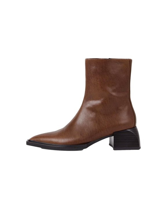 Shoemakers Vivan Leather Bootie Mud 5453-001-19 Women's Size 6