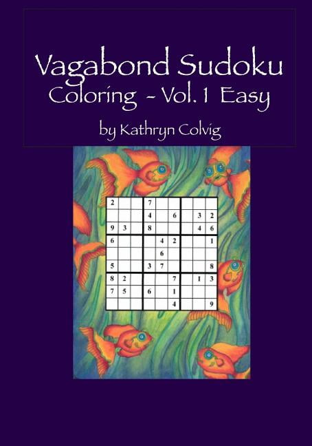Vagabond Sudoku Coloring, Easy