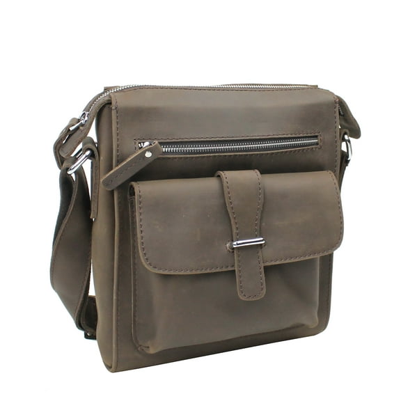 Vagarant Traveler 11" Cowhide Leather Satchel Bag LS03.DS