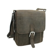Vagarant Traveler 12" Cowhide Leather Casual Messenger iPad Satchel Bag L89.DS
