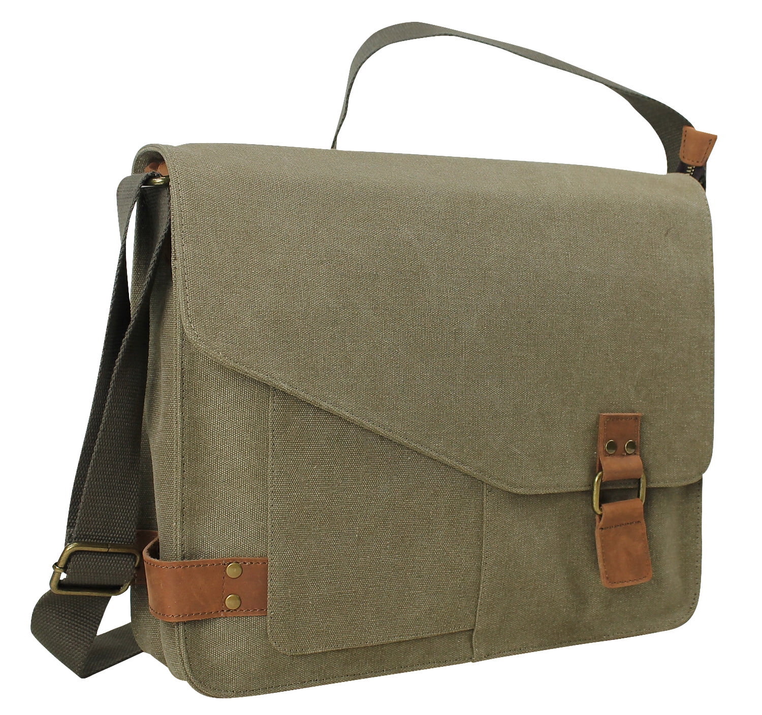 Vagarant Traveler 14.5" Casual Canvas Laptop Messenger Bag CM87.MG