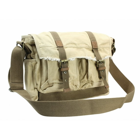 Vagarant Traveler 14.5" Casual Style Canvas Messenger Bag C39.KK