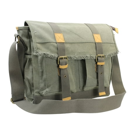Vagarant Traveler 14.5" Casual Style Canvas Messenger Bag C39.MG