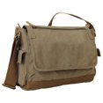 thumbnail image 1 of Vagarant Traveler 15" Casual Style Canvas Laptop Messenger Bag C31.KG, 1 of 6