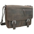 thumbnail image 1 of Vagarant Traveler 15" Cowhide Leather Casual Messenger Bag L10.CB, 1 of 3
