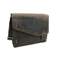 thumbnail image 1 of Vagarant Traveler 15" Full Grain Cowhide Leather Messenger Bag L87.DV, 1 of 3