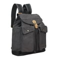 thumbnail image 1 of Vagarant Traveler 16" Classic Style Sport Canvas Laptop Bag C06.GRY, 1 of 3