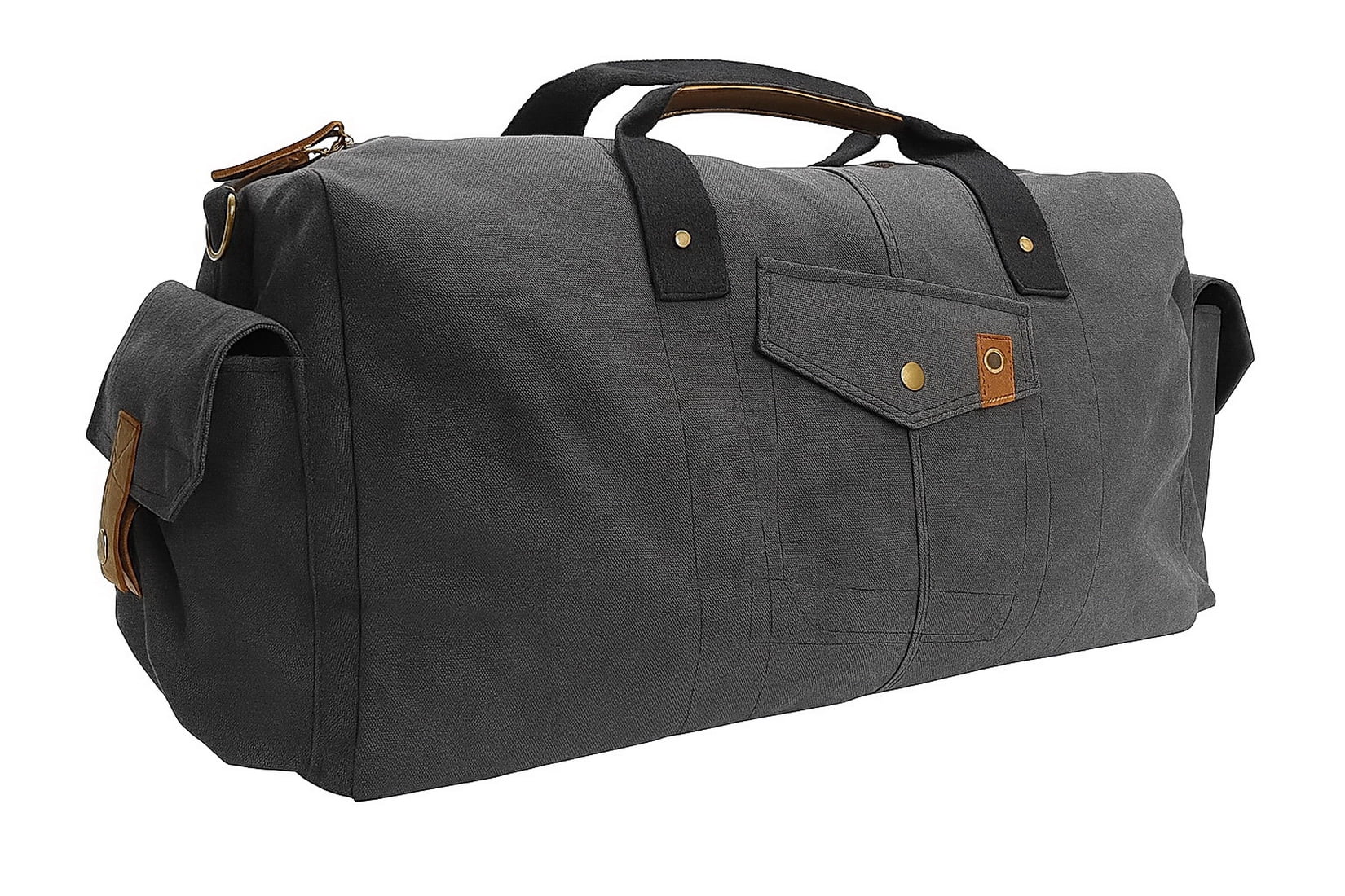 Vagarant Traveler 20" Large Canvas Travel Duffel Bag C71.GRY