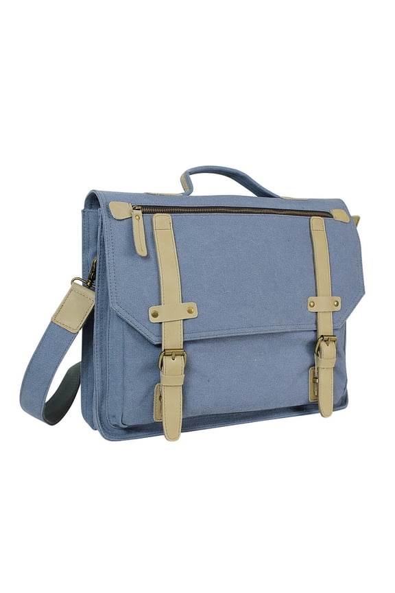 Classic Canvas Laptop Messenger Bag CM18.BG
