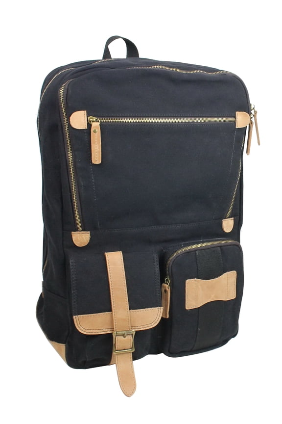 Classic Super Large Canvas Laptop Bag CK08.BLK