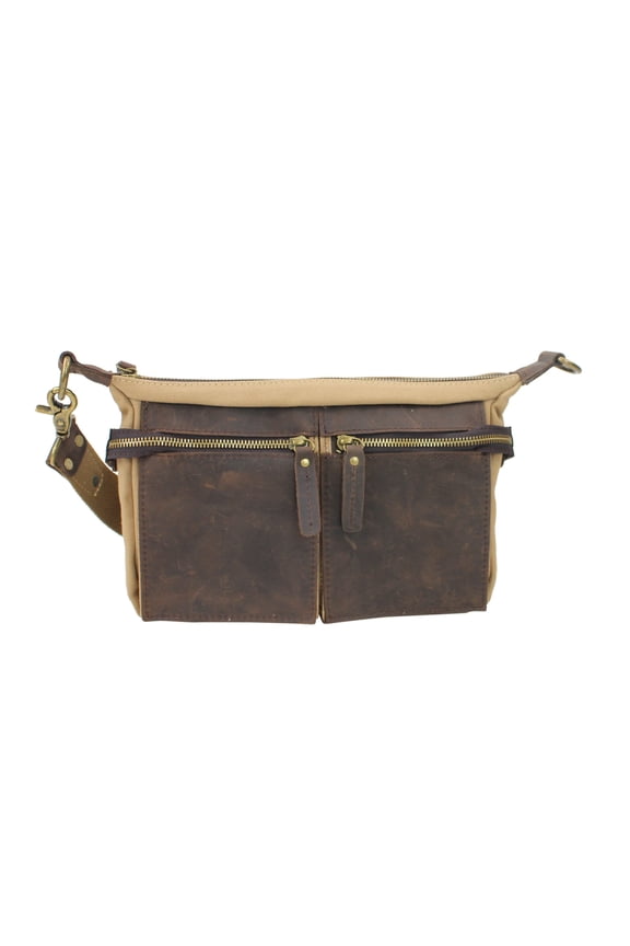 Cotton Canvas Casual Style Messenger Bag CM07.KK
