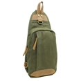 thumbnail image 1 of Vagarant Traveler Cotton Canvas Chest Pack Travel Bag CK87.GRN, 1 of 3