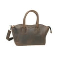 thumbnail image 1 of Vagarant Traveler Cowhide Leather Handbag LH26.DB, 1 of 3