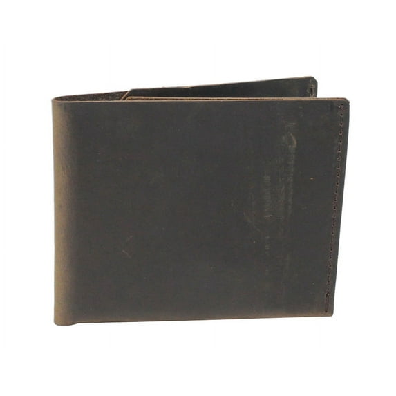 Vagarant Traveler Cowhide Leather Slim Credit Card Cash Holder B11DB