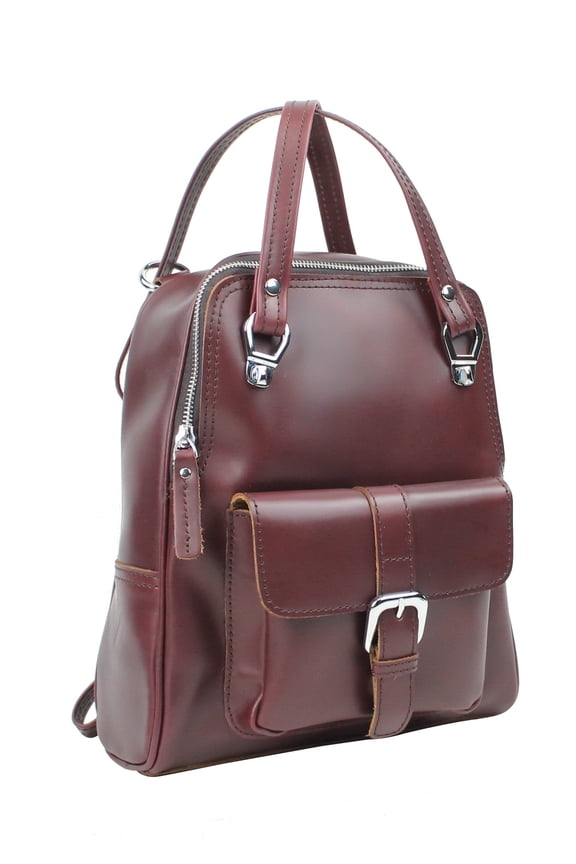 Full Grain Cowhide Leather Backpack LK13.WR