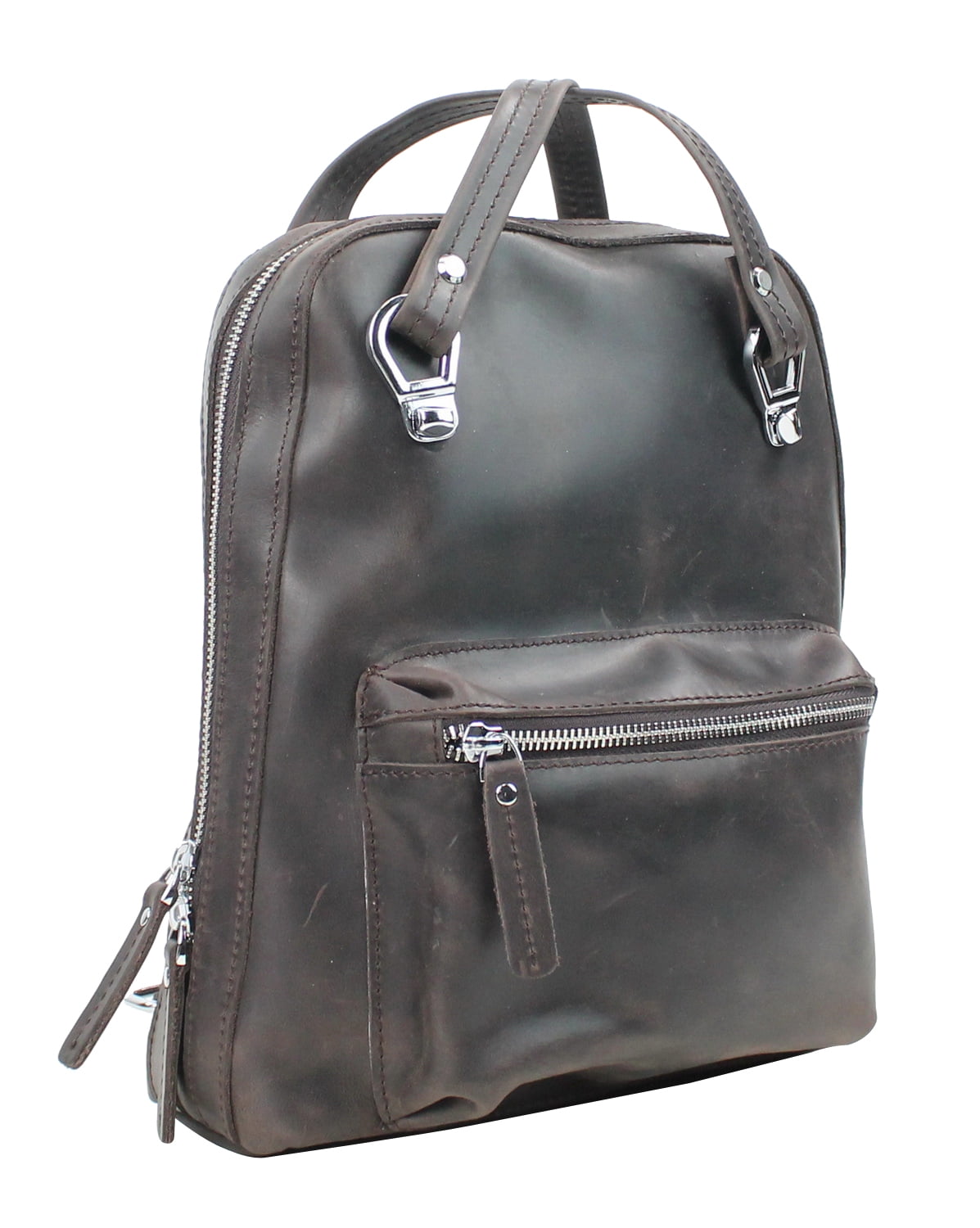 db leather backpack Modular Deep Brown / Leather Backpack + Nomad Insert Made from recycled polyester Vagarant Traveler Full Grain Cowhide
