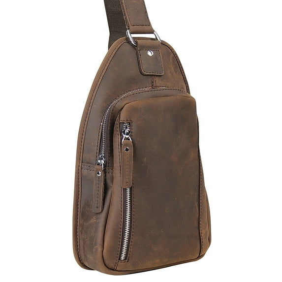 Vagarant Traveler Full Grain Cowhide Leather Chest Pack LK16.VB