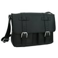 thumbnail image 1 of Vagarant Traveler Full Grain Leather Casual Messenger Bag L73.BLK, 1 of 3