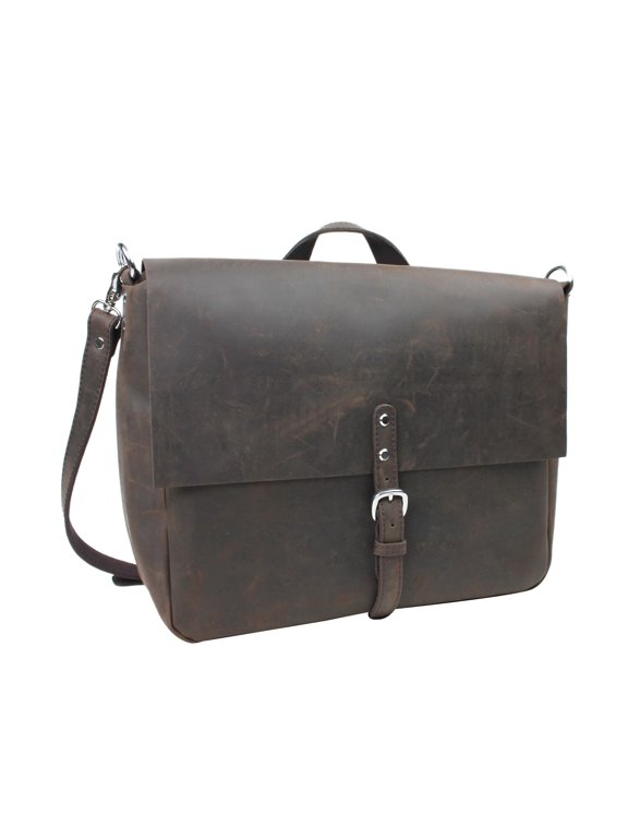 Full Grain Leather Casual Messenger Bag LM26.DB