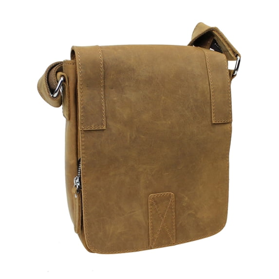Vagarant Traveler Full Grain Leather Satchel Handbag L77.BRN