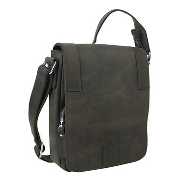 Vagarant Traveler Full Grain Leather Satchel Handbag L77.DD