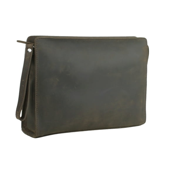 Vagarant Traveler Men Large Full Grain Leather Carry Bag LH39.DS