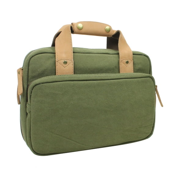 Vagarant Traveler Padded Canvas Gun Magazine Carry Bag CS03.GRN