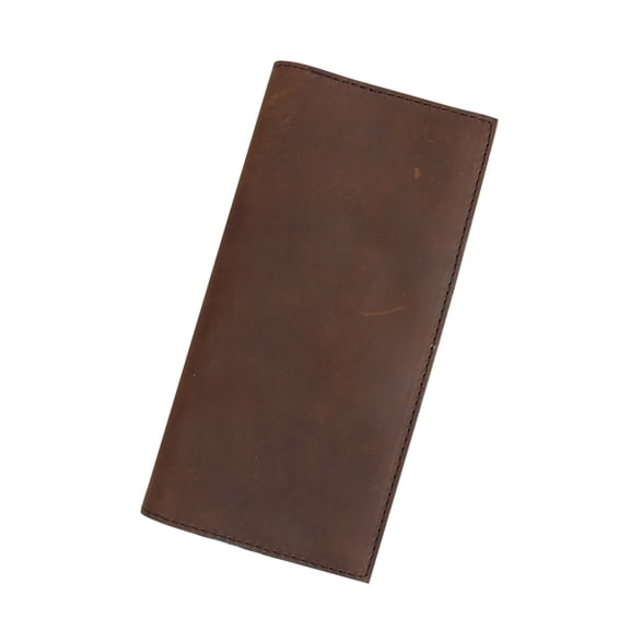 Vagarant Traveler Vintage 7.5" Full Leather CEO Checkbook Card Holder A598.RB