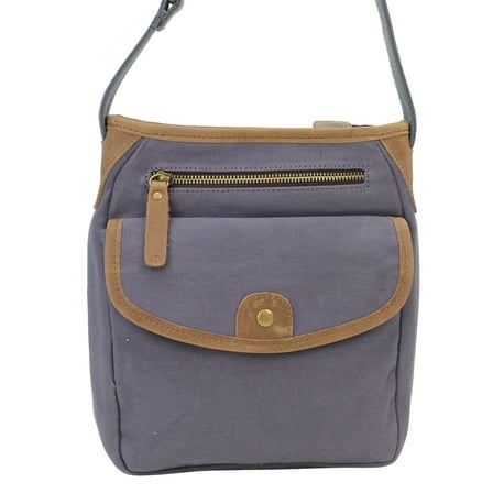 Vagarant Traveler Vintage Cotton Canvas Shoulder Bag CS12.BG