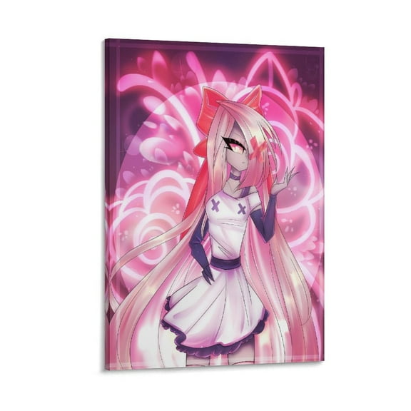 Vaggie Hazbin Hotel Poster Canvas Wall Art Poster Decorative Bedroom Modern Home Print Picture Artworks Posters 16x24inch(40x60cm)