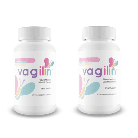 Vagilin Natural Medicine 60 Capsules (2 Pack) Relieve Bacterial infections