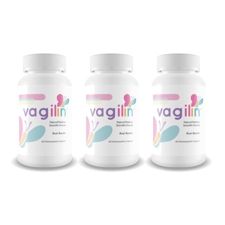 Vagilin Natural Scientific Formula 60 Homeopathic Capsules (3 Bottles)