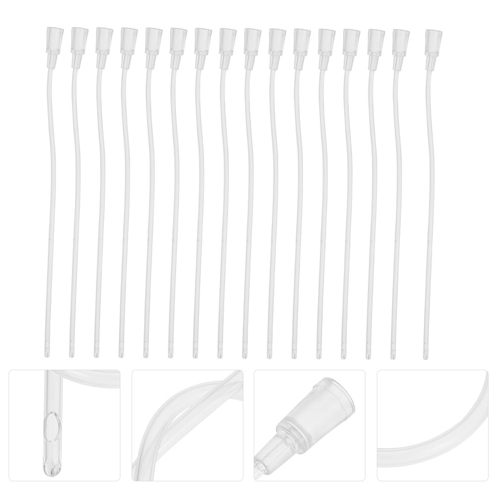 Vaginal Drug Dispensers 100pcs Connecting Tube Anal Cleaning Tube
