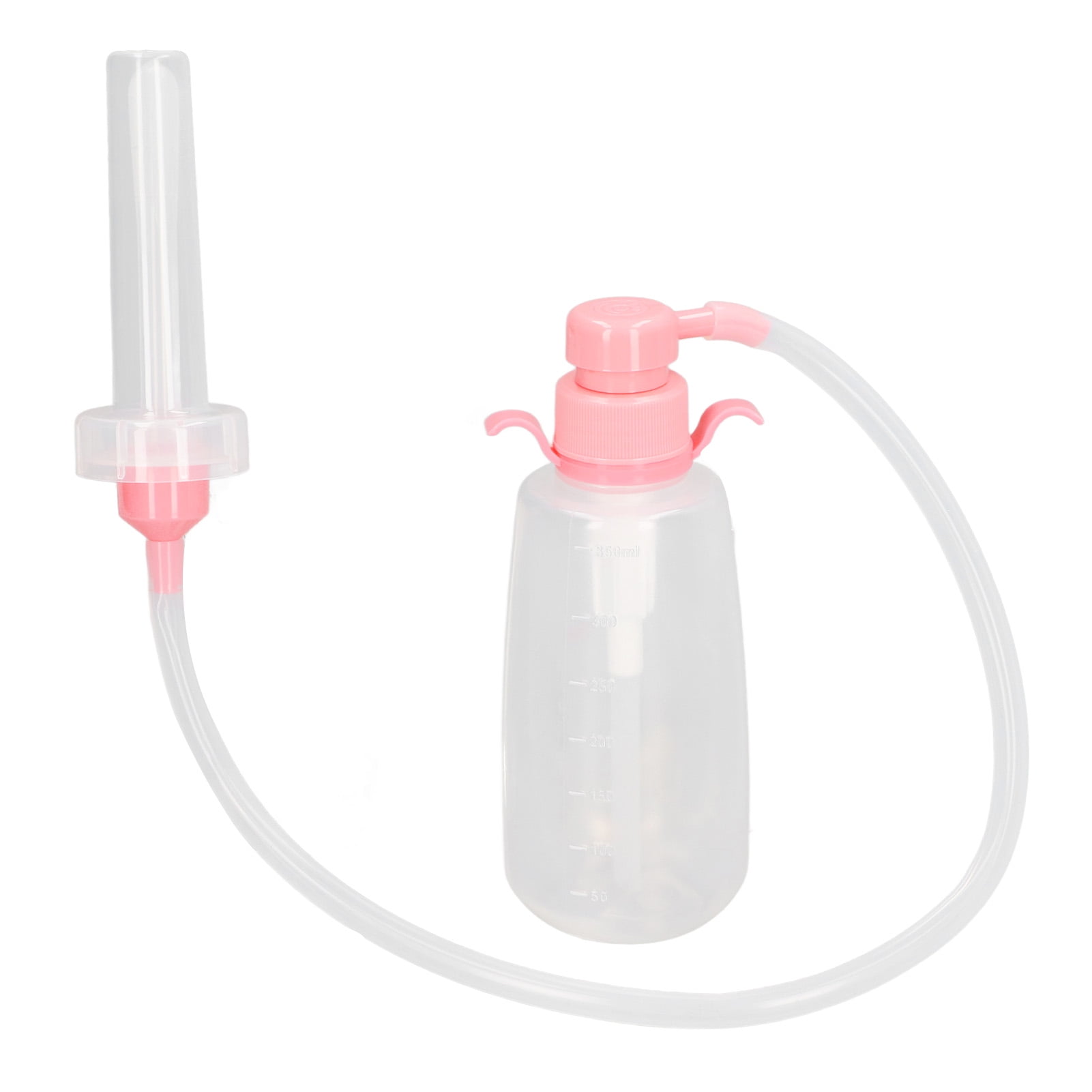 Vaginal Syringe Cleaner, 350ml Large Capacity Reusable Vaginal Cleansing Douche Top Pressing  Care  For Puerpera Period