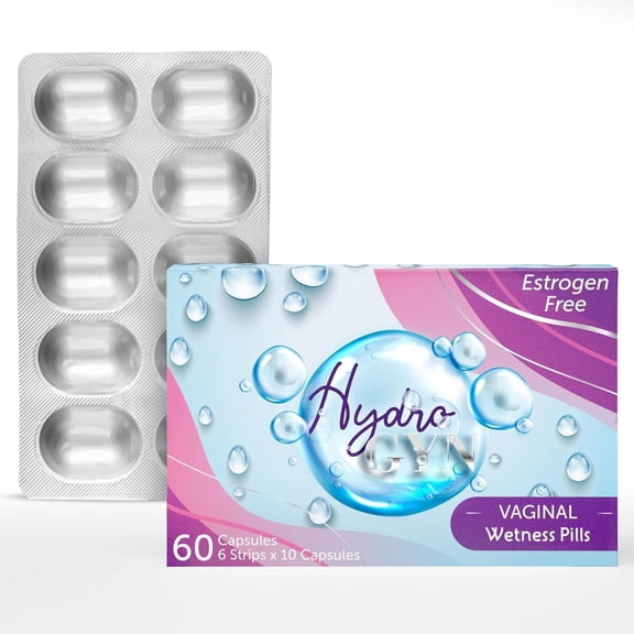 Vaginal Wetness Pills - pH Balance Oral Pills for Vaginal Moisture, Dryness, Itching Relief, Natural Estrogen Supplement for Women Vaginal Moisture
