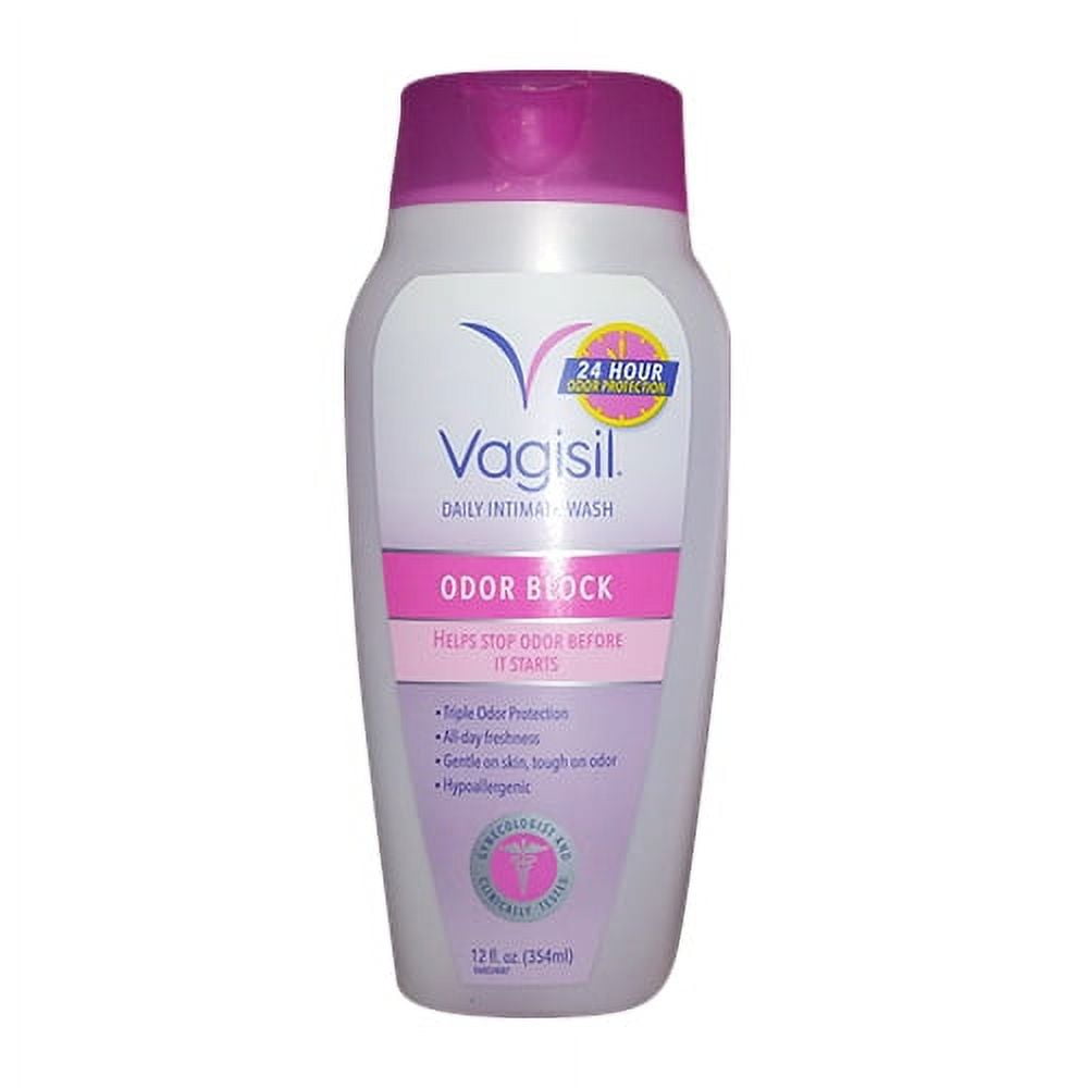 Vagisil Feminine Wash With Odor Block Protection Skin - 12 Oz, 2 Pack