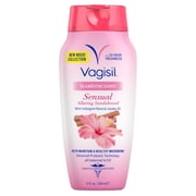Vagisil Feminine Wash for Intimate Area Hygiene, Scentsitive Scents, pH Balanced and Gynecologist Tested, Alluring Sandalwood, 12 fl oz